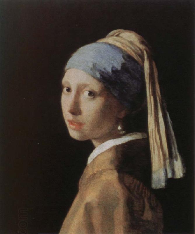 Jan Vermeer girl with apearl earring oil painting picture